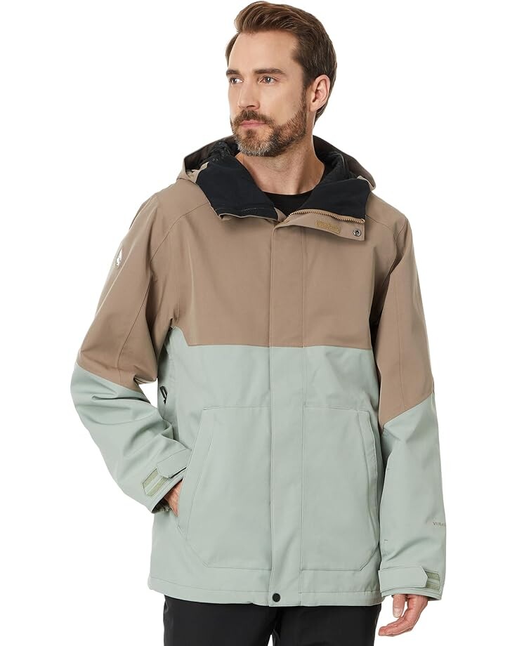 

Куртка Volcom Snow Brighton Full Zip Jacket, цвет Agave