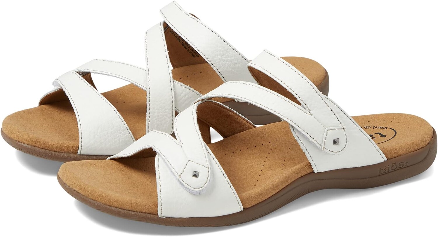 

Сандалии на плоской подошве Double U Taos Footwear, белый