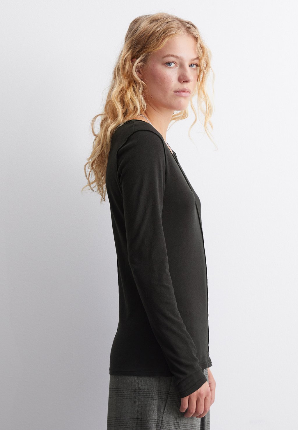 

Топ с длинными рукавами CREWNECK Marc O'Polo DENIM, черный