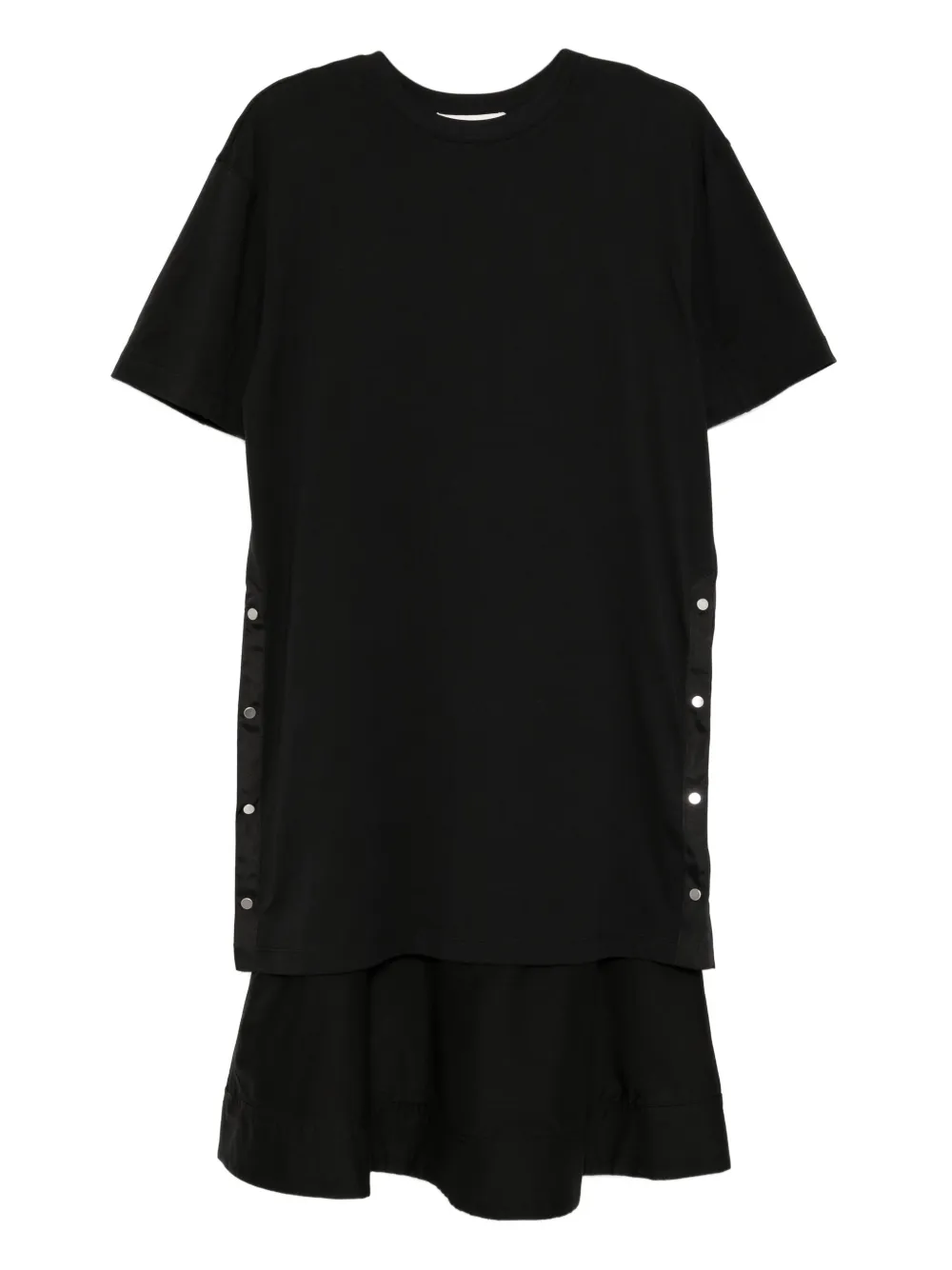 

Платье с короткими рукавами и круглым вырезом 3.1 Phillip Lim, черный