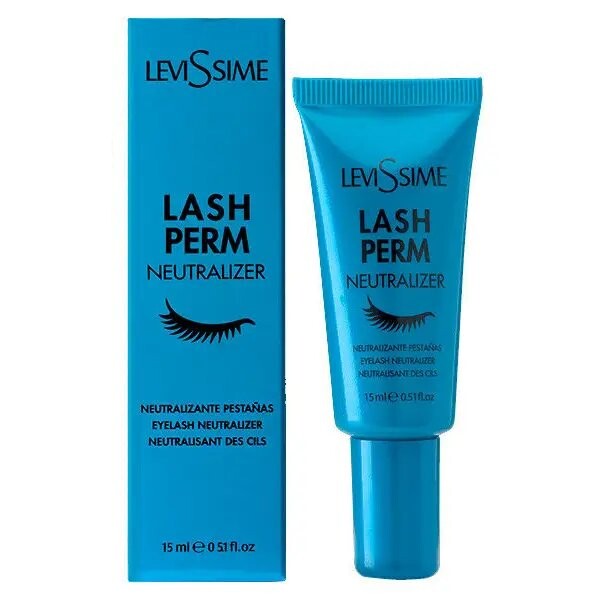

Levissime Lash Perm Neutralizer, нейтрализующий крем, 15 мл