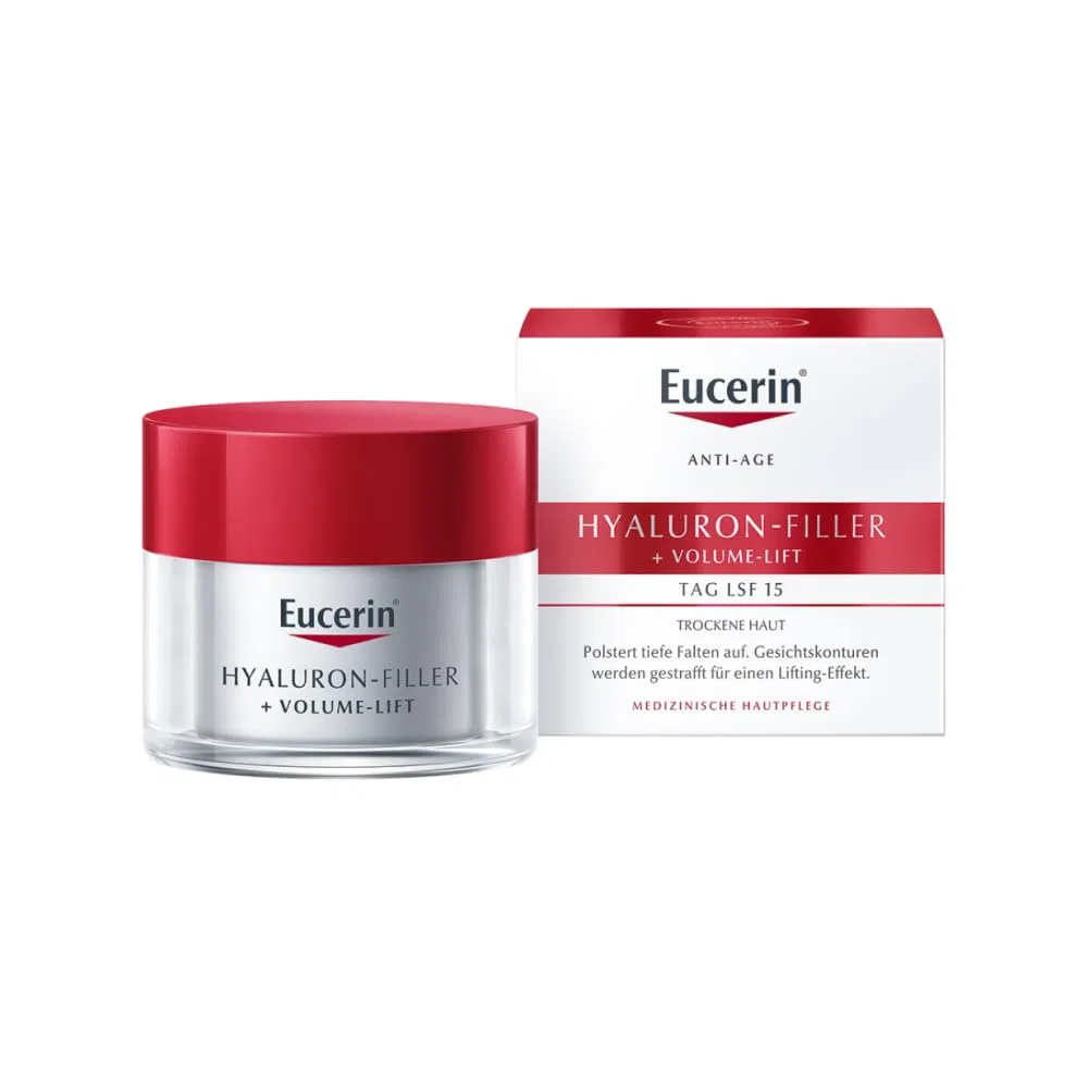 Крем для лица SPF15 EUCERIN Дневной для сухой кожи «VOLUME-FILLER» от