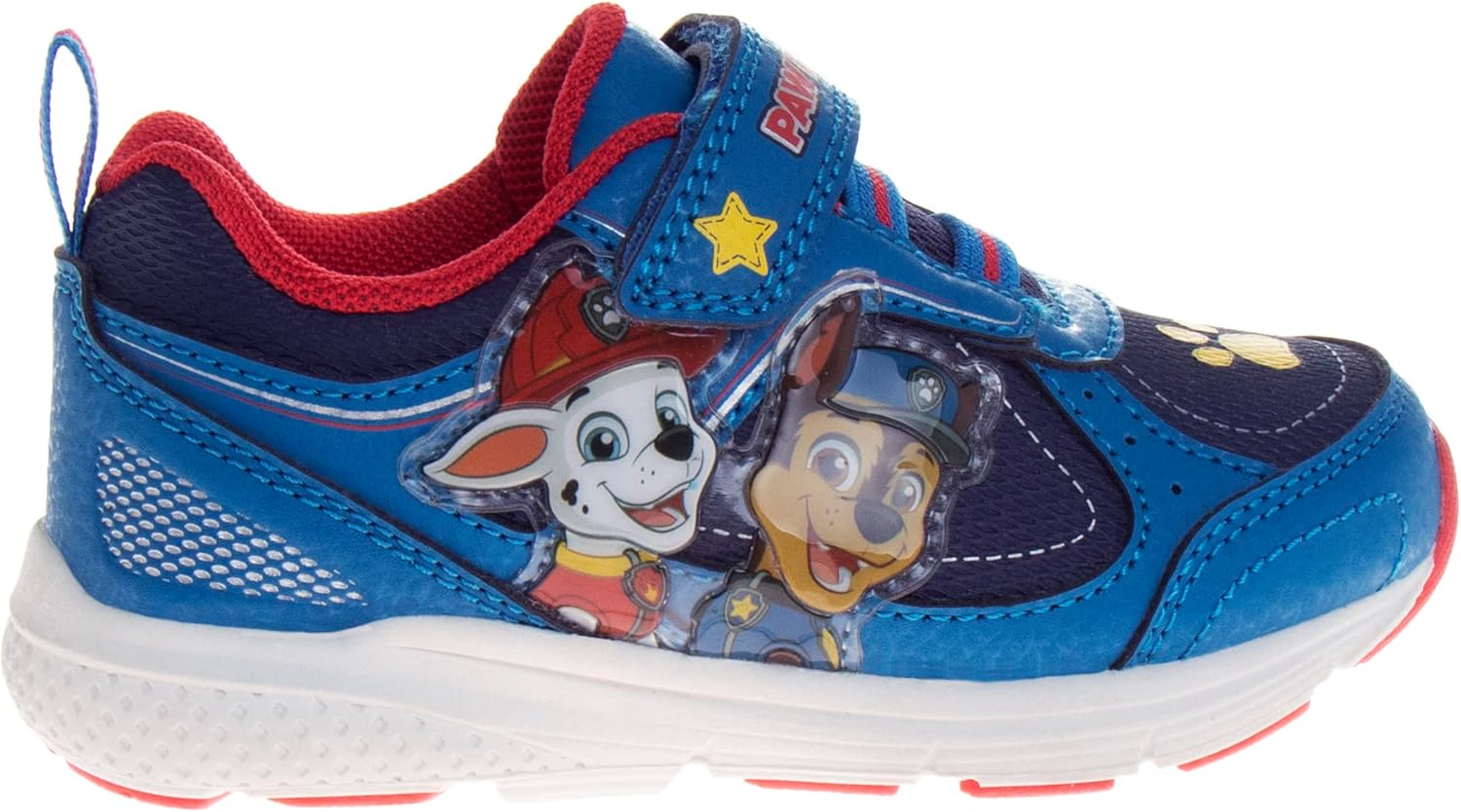 Кроссовки Nickelodeon Boys Paw Patrol (для малышей/маленьких детей), красный/синий/темно-синий — фото 2