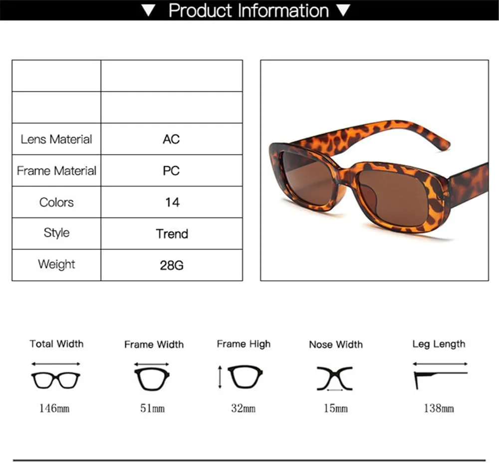 

Солнцезащитные очки UV400 с леопардовым принтом, маленькая оправа, в стиле панк, для женщин и мужчин, для бега и занятий спортом на открытом воздухе UYPTK, C13