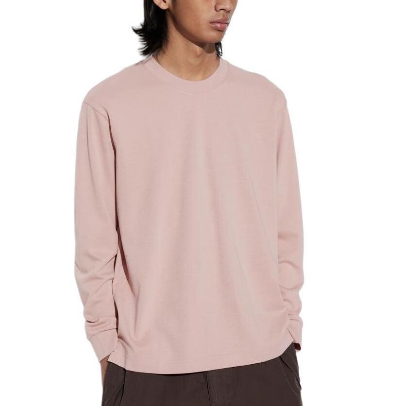 Футболка U Collection мужская персиково-розовая Uniqlo, розовый — фото 2