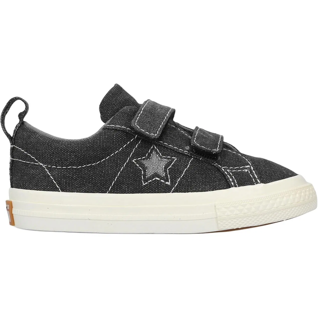 Кроссовки для малышей Low top Black/Gray/White Infant And Toddler Converse — фото 3