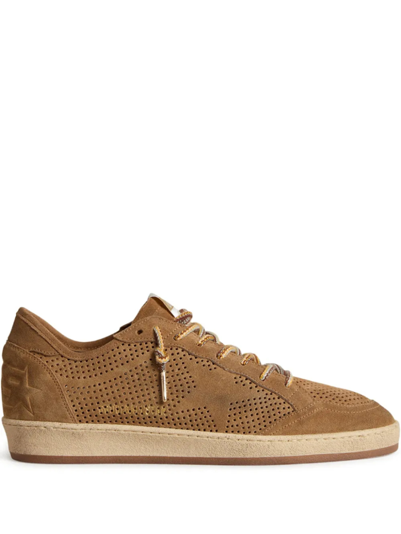 Golden Goose кеды Ball Star, коричневый