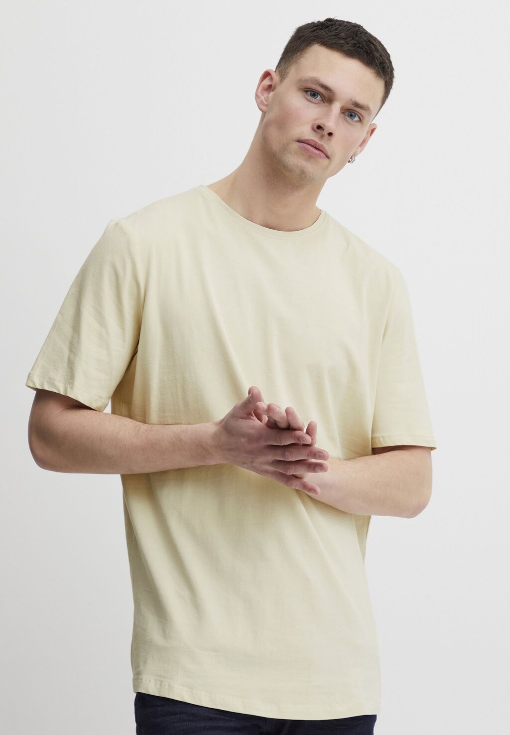 

Футболка базовая Blend, цвет oyster gray
