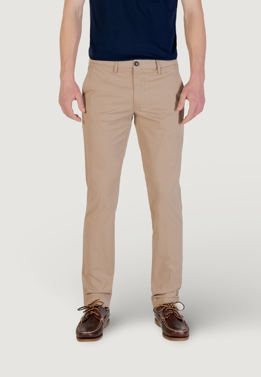 

Чиносы Pantaloni leggeri lunghi 230 grammi / mq armature riga Bedford Manifattura Borghese, бежевый