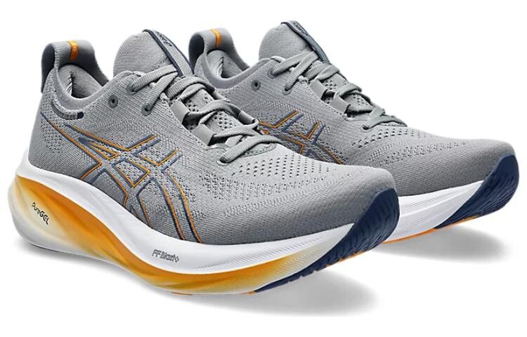 Asics Кроссовки Мужчины, Ashen Slate/Diffused Blue/Football Gray/Metallic Gold — фото 3