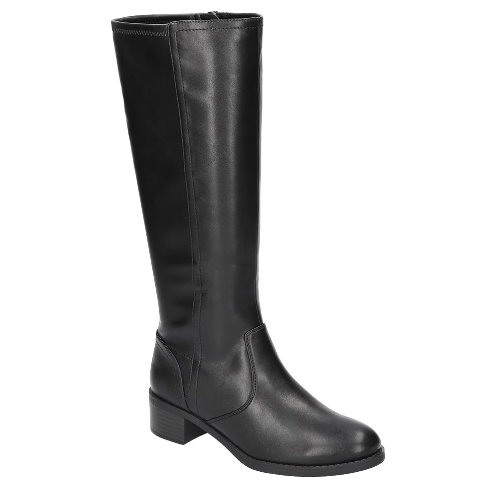 Сапоги для верховой езды с широким голенищем Tucker plus от Easy Street, black faux leather