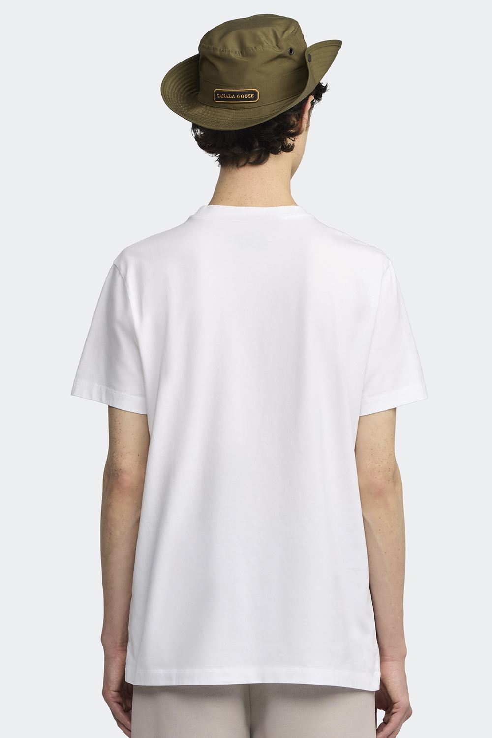 Футболка Canada Goose Emersen Embroidered Crewneck T-Shirt, белый — фото 3