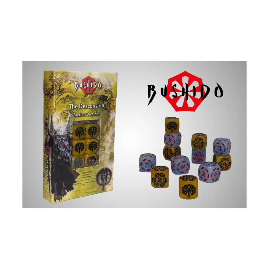 

Descension, The - Набор кубиков фракции (12), Bushido Risen Sun Faction Dice