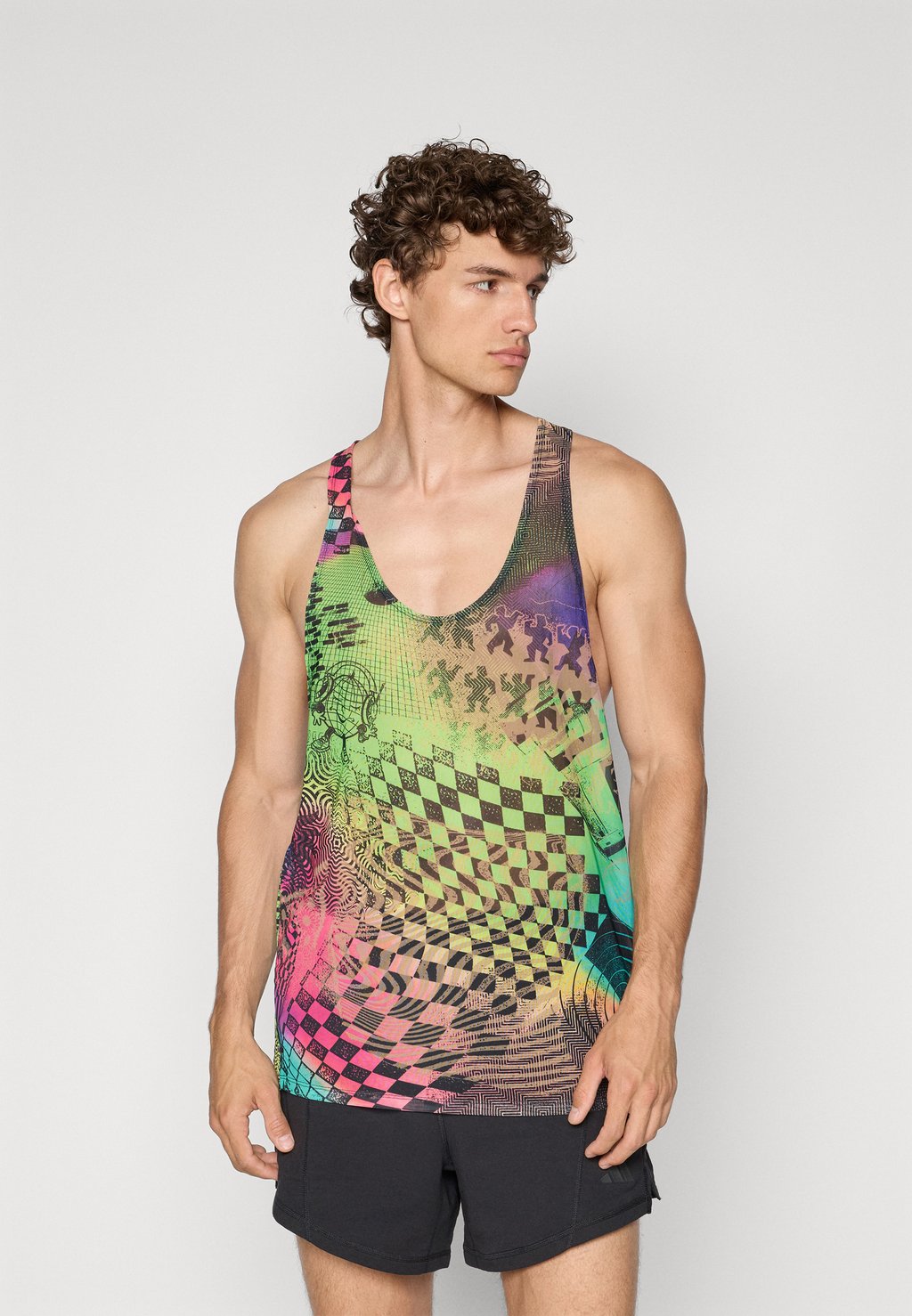 

Майка JEREMY SCOTT TANK Adidas Performance, мультиколор