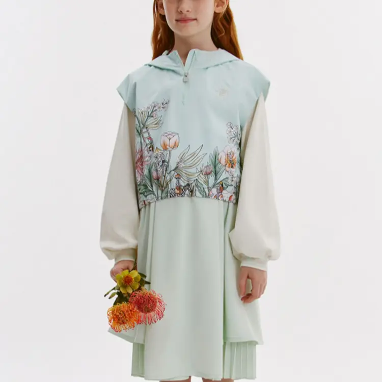 Подростковый комплект с юбкой в принт FILA KIDS, All Over Print-Fza — фото 4