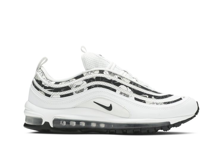 Кроссовки Nike Wmns Air Max 97 SE 'White Floral', белый