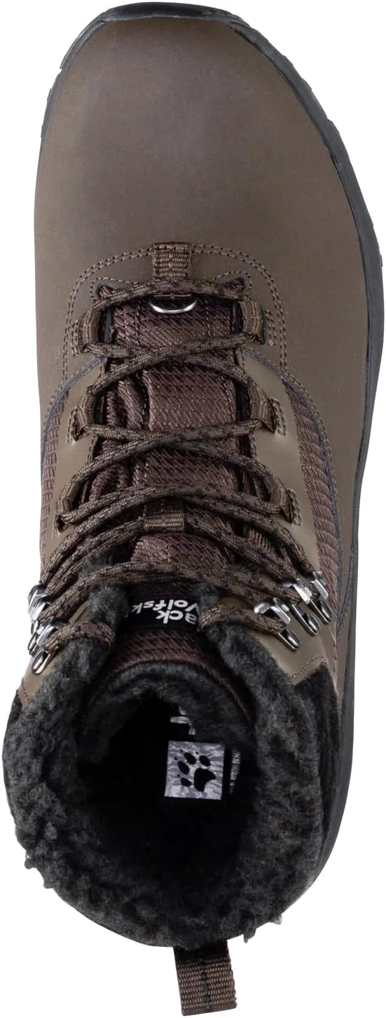 Мужские походные ботинки Jack Wolfskin Everquest Texapore High M, кофейный — фото 3