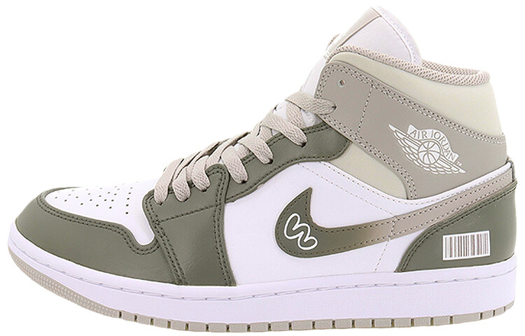 

Jordan Air Jordan 1 винтажные баскетбольные кроссовки мужские, Light Gray