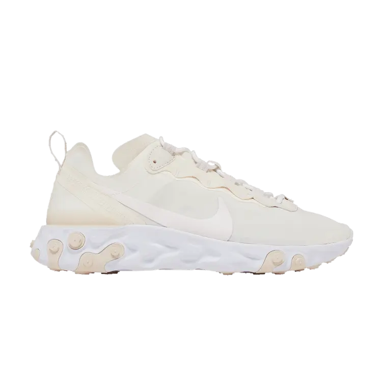 Кроссовки Nike Wmns React Element 55 'Pale Ivory', желто-коричневый