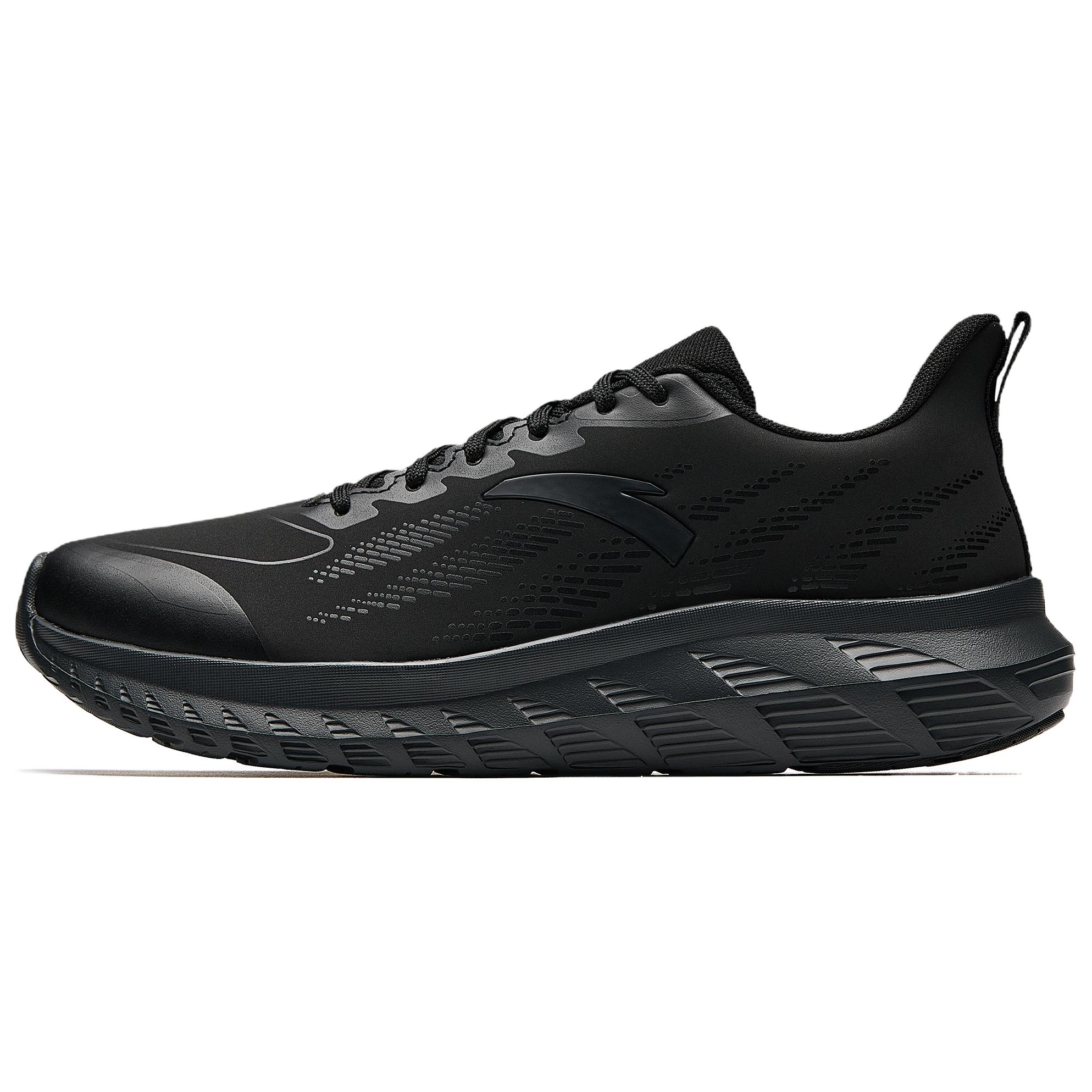 

ANTA Кроссовки для бега из коллекции Running, противоскользящие, износостойкие, низкие, повседневные, мужские, черные