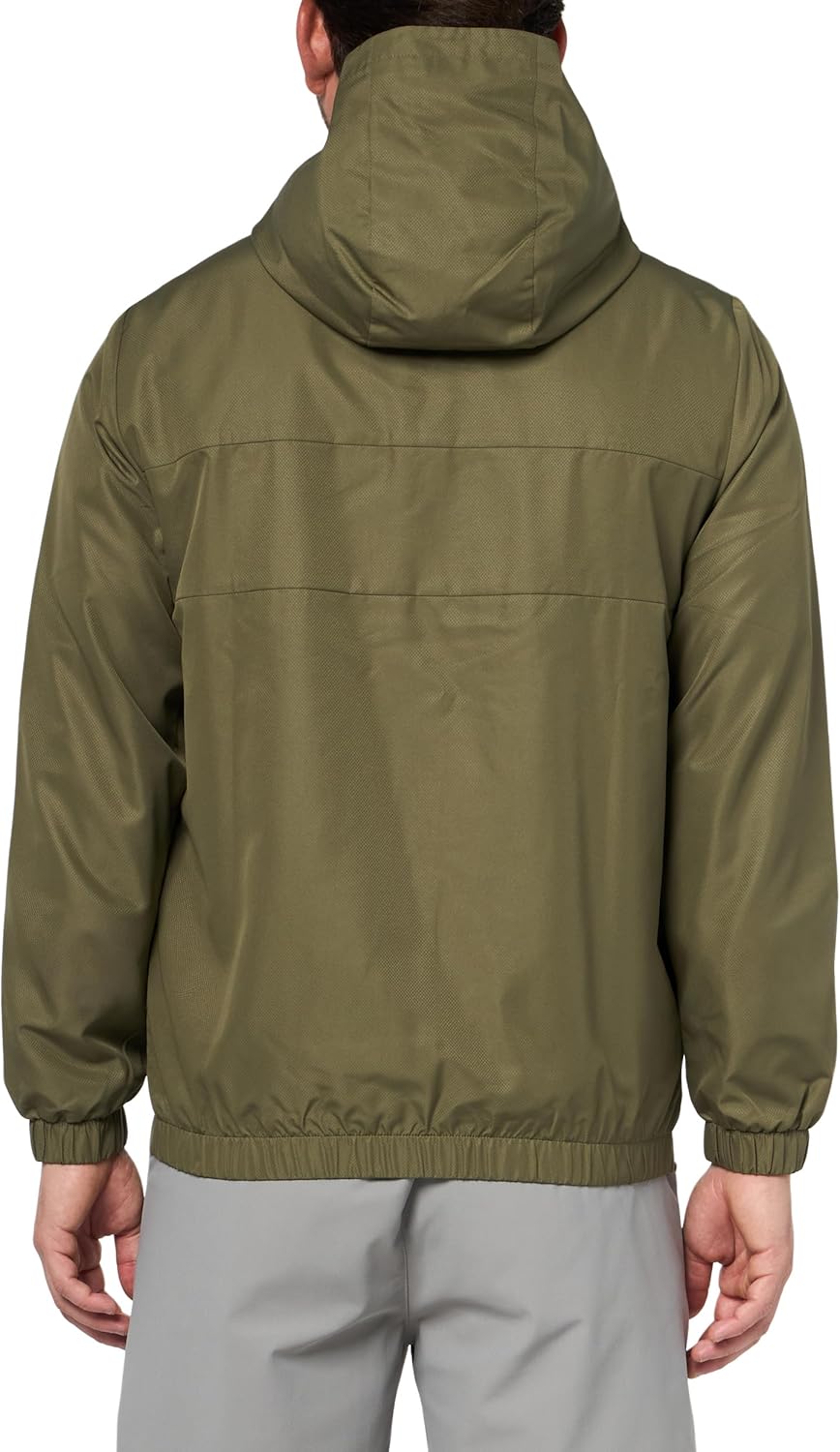 Lacoste мужская легкая производительная куртка на молнии, Olive/Olive/Olive — фото 2