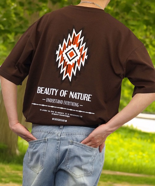 

Футболка с вышивкой, свободного кроя, защита от УФ-излучения, технология охлаждения и сушки Burner, GROOVY STORE, коричневый