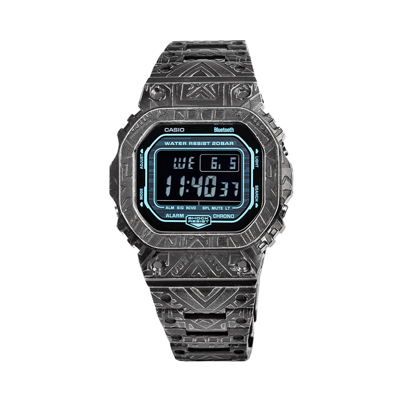 

Унисекс часы G-SQUAD Series 43.2 мм серебристо-голубые CASIO