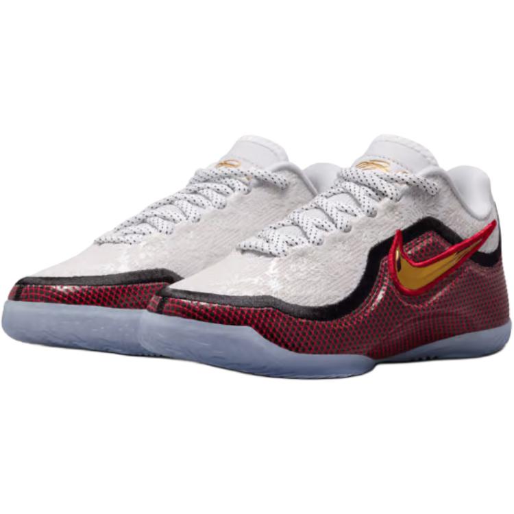 Nike Детские баскетбольные кроссовки Lebron 23 Low top White для подростков — фото 4