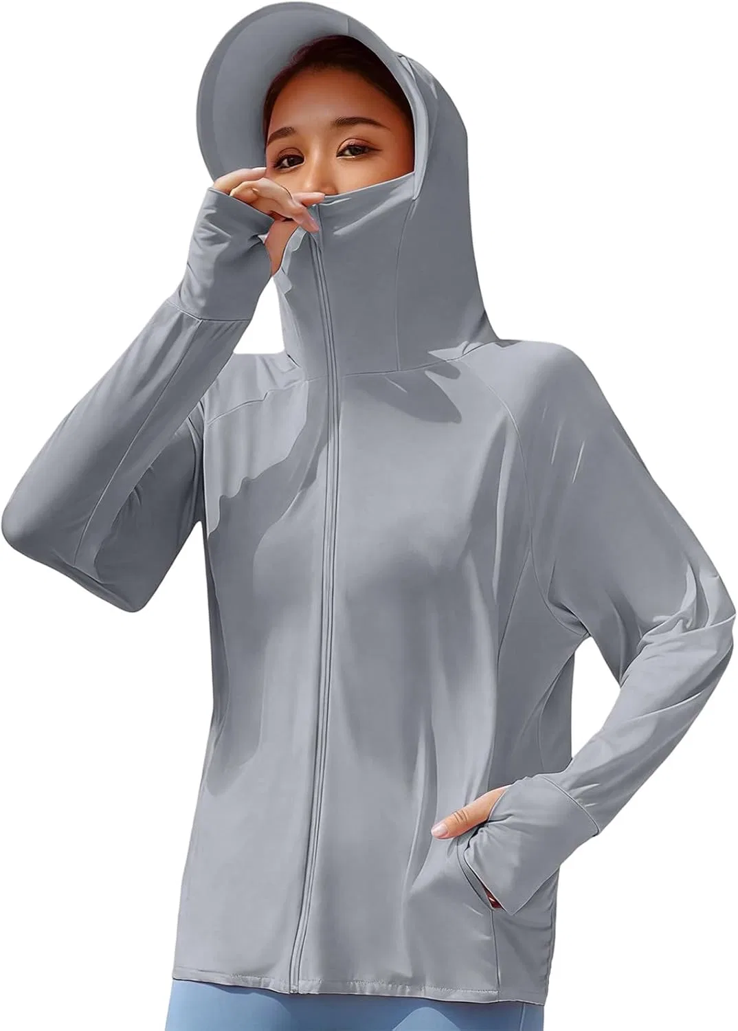 Куртка солнцезащитная UPF 50+, Athletic, U003- Gray