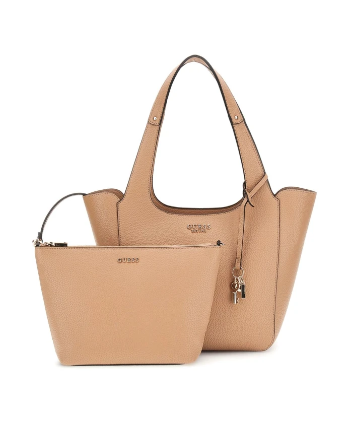 

Сумка-Мессенджер Anadela с тремя отделениями Guess, бежевый