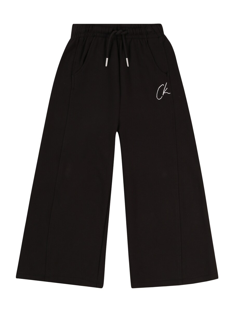 

Тканевые брюки Calvin Klein Jeans Wide leg Pants, черный