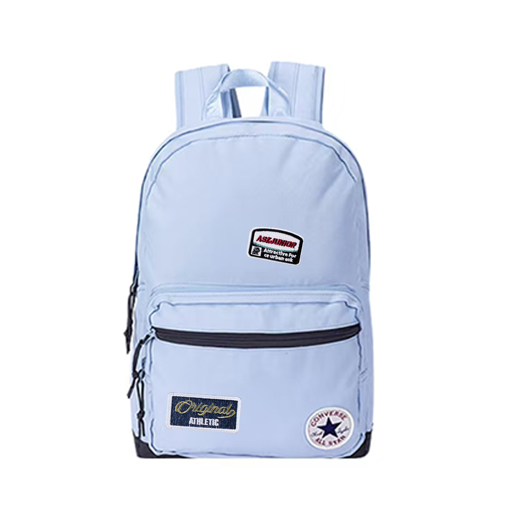 

Converse Полиэстеровый рюкзак женский светло-дымчатый голубой, Letter Logo