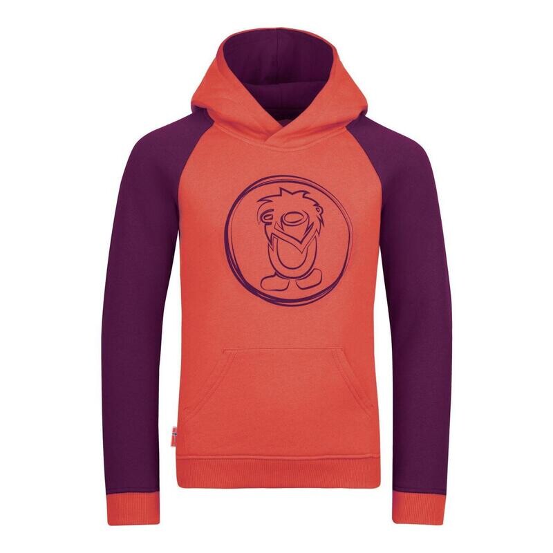 

Толстовка для девочек Stavanger шелковица/персик TROLLKIDS, цвет rosa