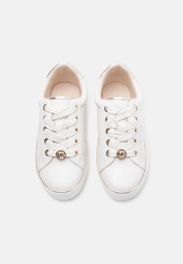 Кроссовки jordana finn Michael Kors Kids, Vanilla/Pale Gold-Coloured Metallic/Vanilla — фото 4