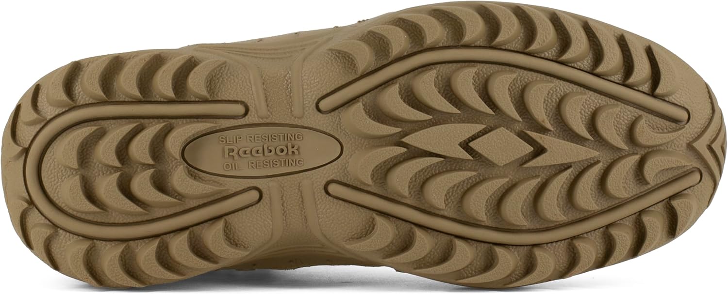 Мужские тактические ботинки Reebok Rb8694 Rapid Response с композитным носком, 6 дюймов, боковая молния, цвет пустынный тан, военные и тактические ботинки — фото 3