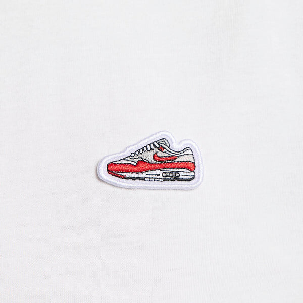 Футболка спортивная одежда футболка air max Nike, белый — фото 2