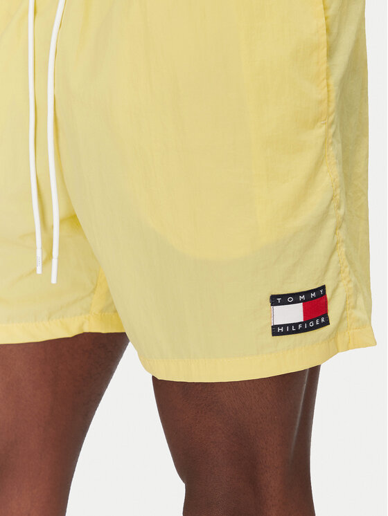 Плавки-Шорты обычного кроя UM0UM03455 Tommy Hilfiger, желтый — фото 4