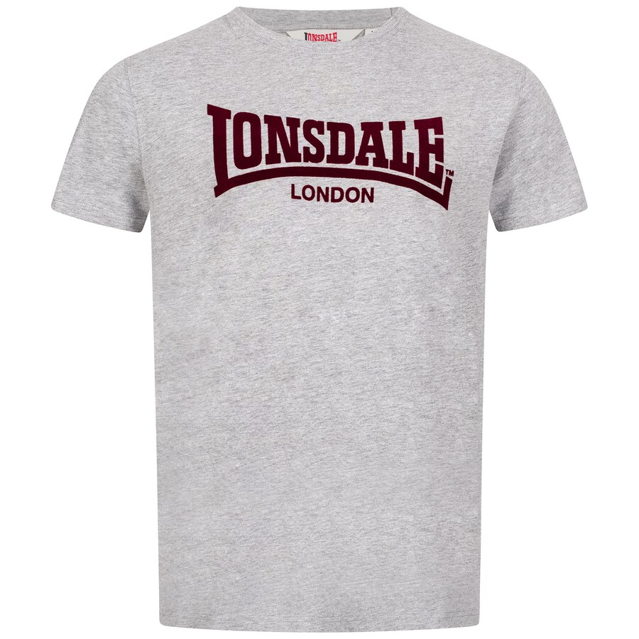 

Классическая футболка LONSDALE Shirt, пятнистый серый
