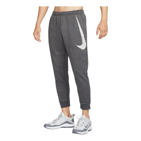 

Брюки therma-fit pants 'big swoosh grey' Nike, серый
