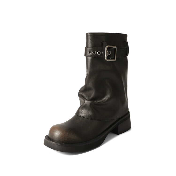

Ботильоны женские Su Yanjiao, цвет Black Fleece-lined
