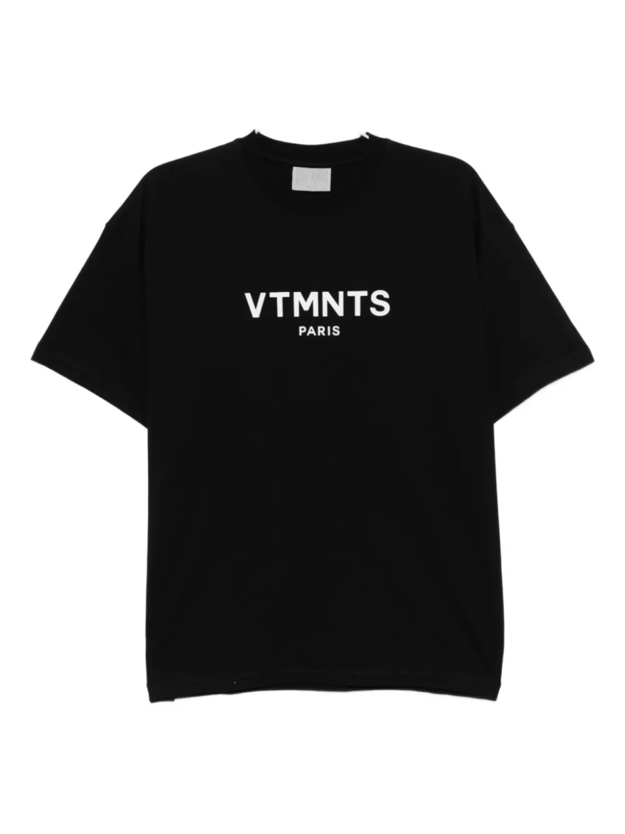

Футболка с логотипом VETEMENTS, черный