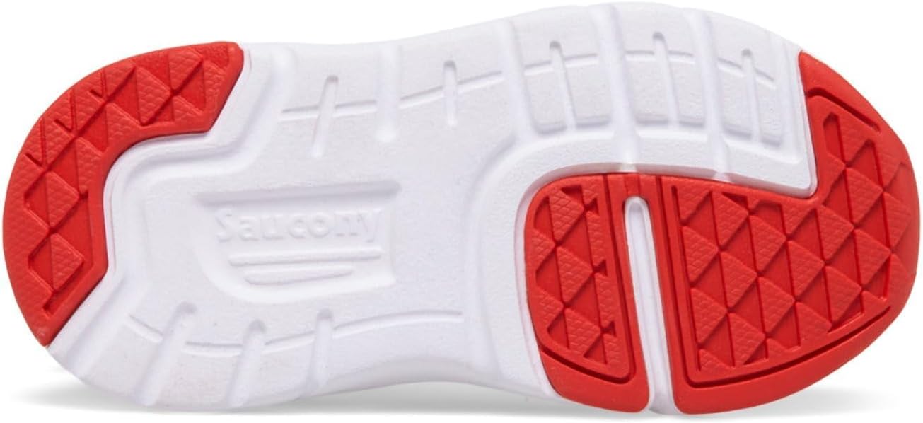 Детские кроссовки Saucony Breeze для всех полов, черный/красный — фото 4