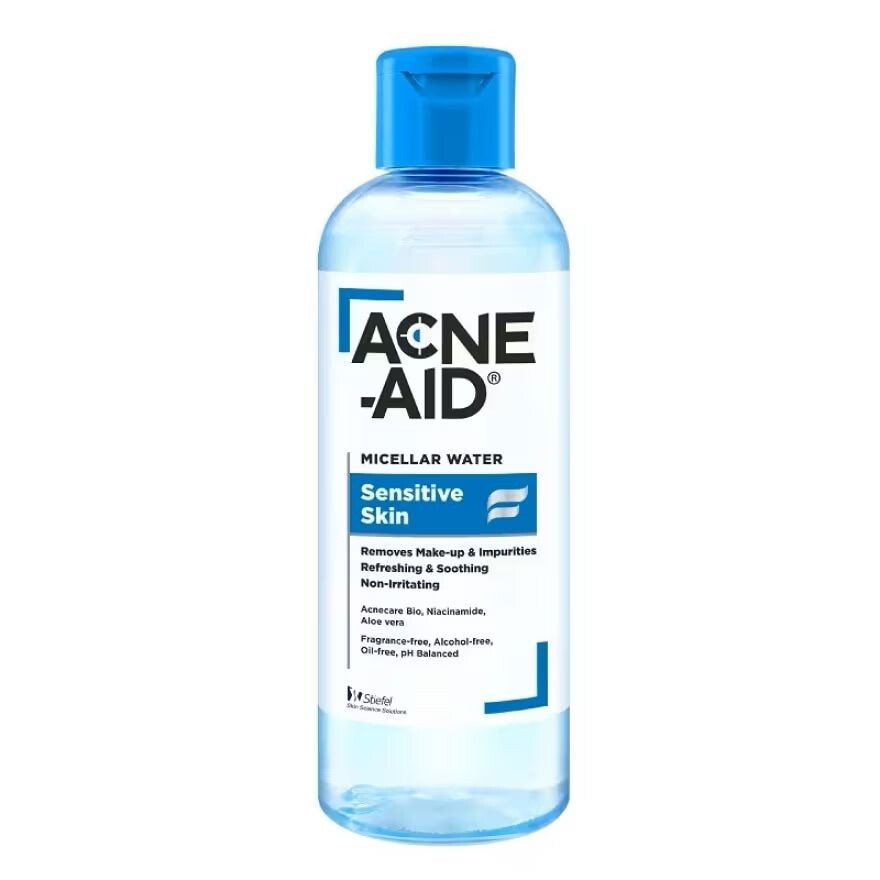 

Acne Aid Acne-Aid Мицеллярная вода для чувствительной кожи 235 мл. Очищающая вода от чувствительных прыщей, Clear
