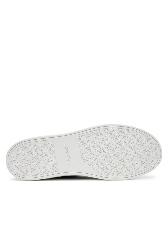 Кроссовки Clean Cup Low Laceup Oxf Su HM0HM01880 Calvin Klein, синий — фото 4