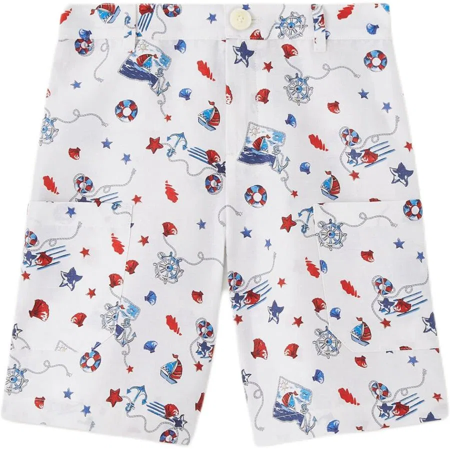 Шорты Loose Fit Kids' Loro Piana, Multicolor