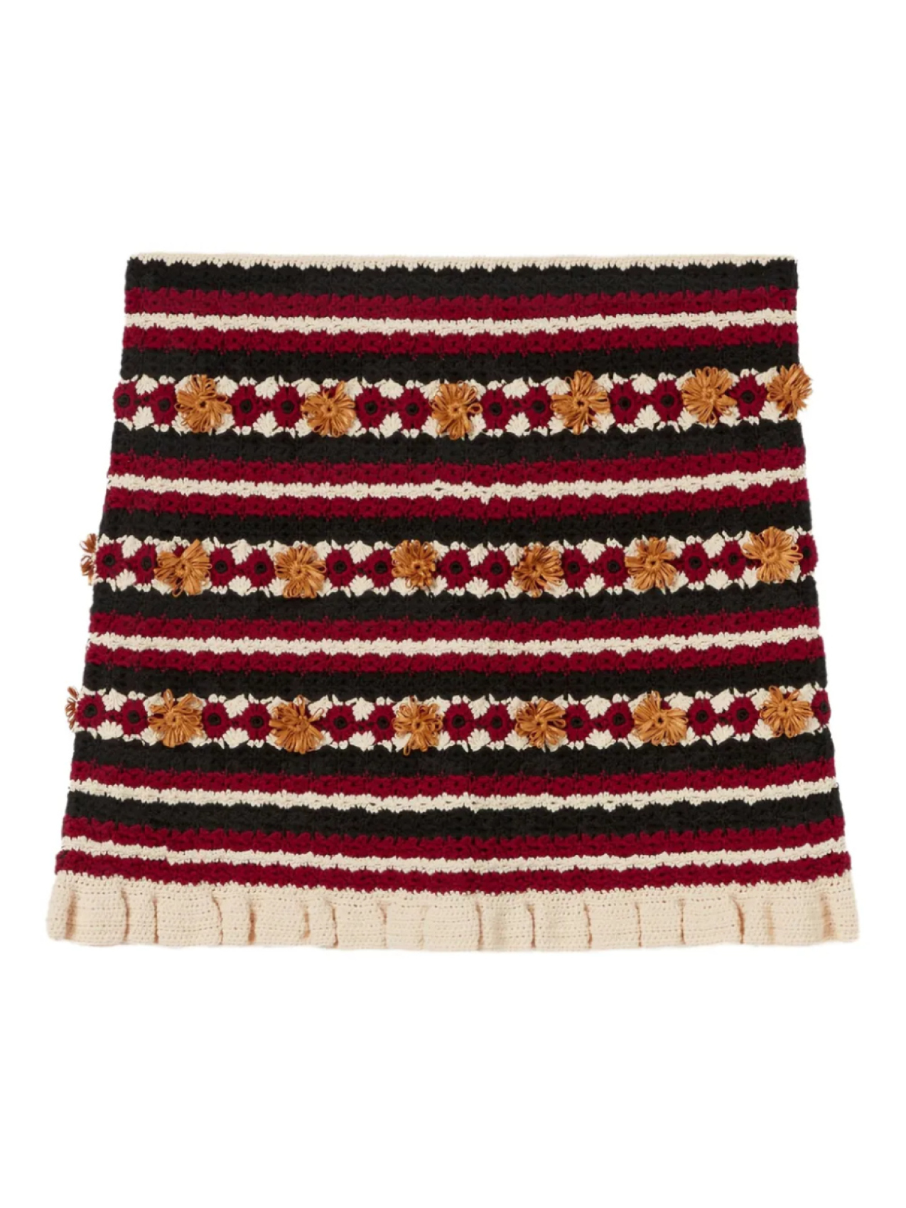 

Юбка крючком Claudie Pierlot, красный