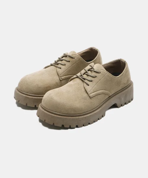 Мужские туфли Bold Toe Derby 6FT песочного цвета — фото 2