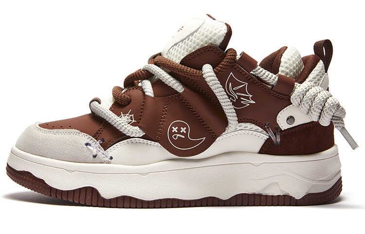 

Кроссовки WAVECREST Skateboarding Shoes Unisex Low-top, черный/желтый