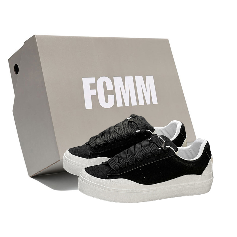 

Нескользящие износостойкие низкие мужские кроссовки FCMM, Black