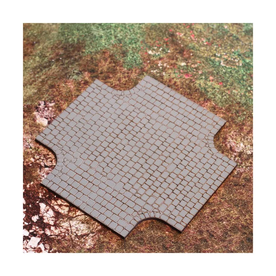 

X-перекресток мощеной дороги, Historical Terrain (15mm & 28mm)
